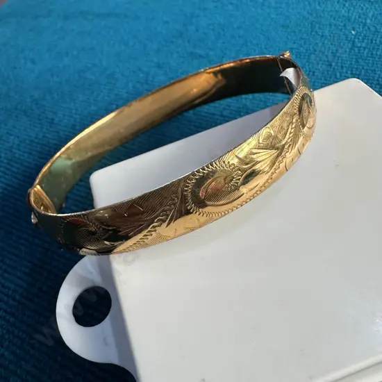 1/20 9CT rolled Gold braclet 24.5g