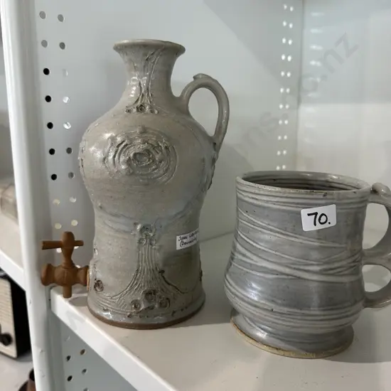 John Lawrence decanter and mug