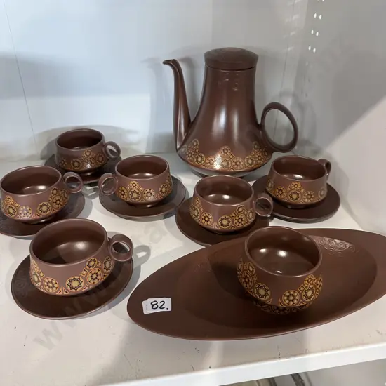 carltonware mid-century coffee service