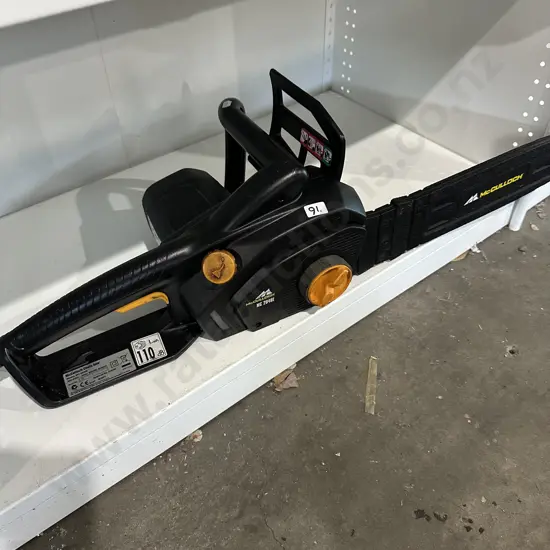 McCulloch electric chainsaw