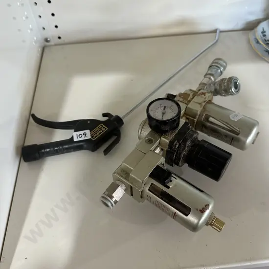 air blow gun and filter regulator
