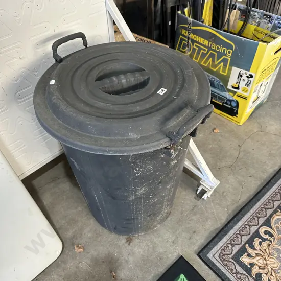 large lidded bin