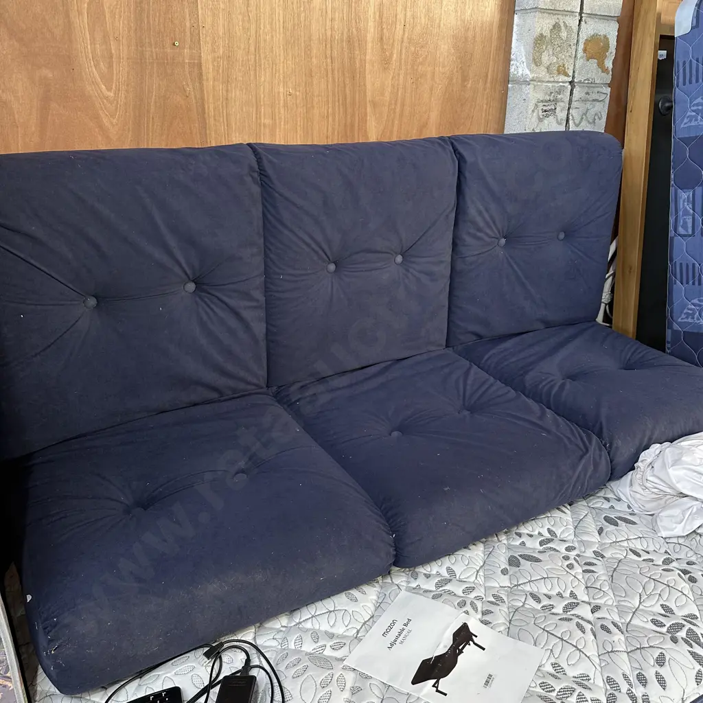 futon sofa bed ( has all bolts to assemble) Image 1++