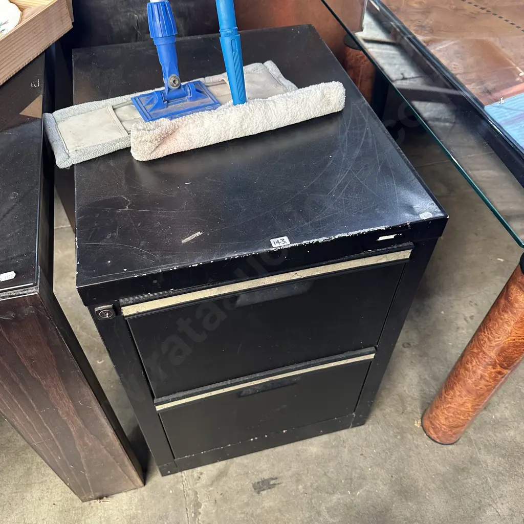 2 mops and file cabinet Image 1++