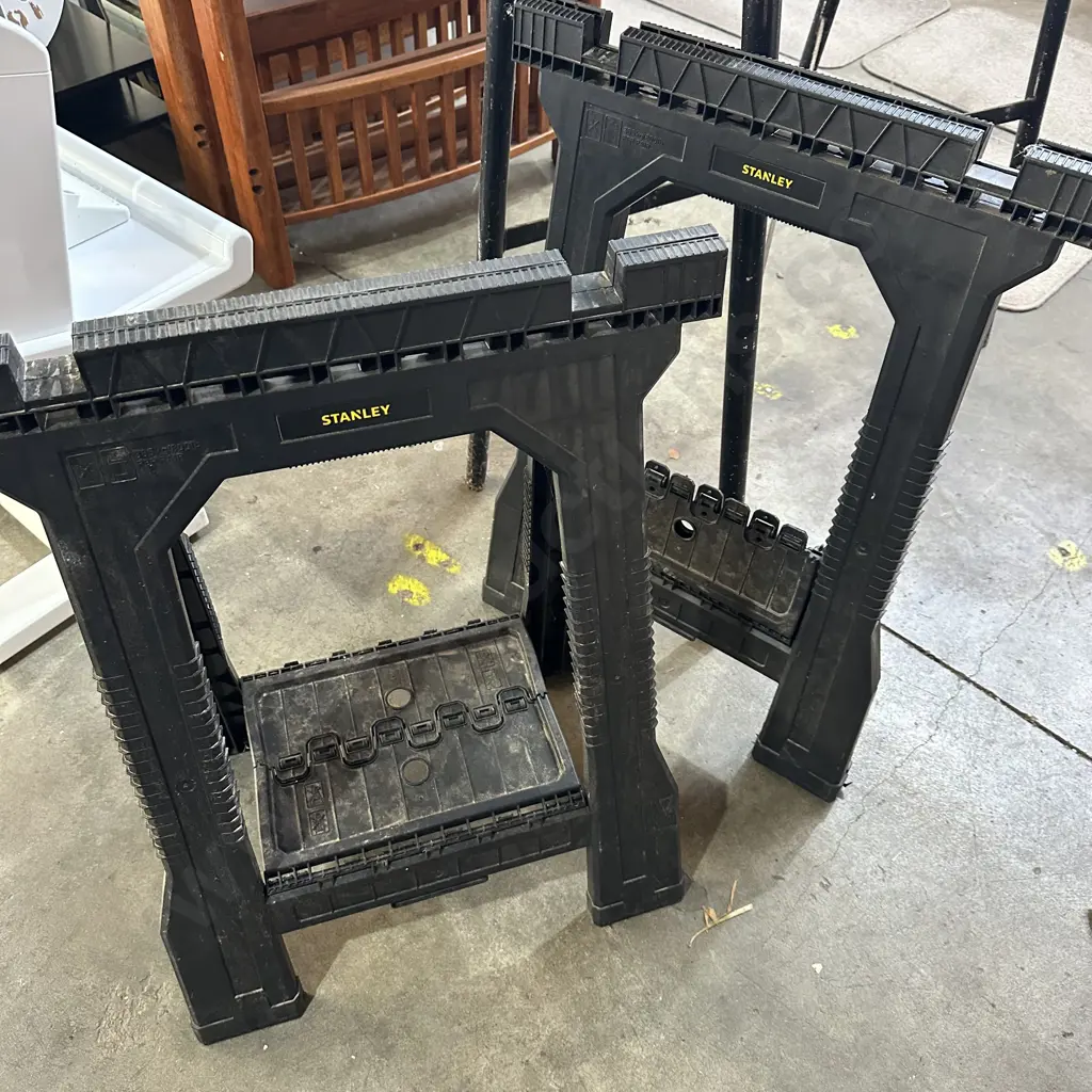 Pr of trestle legs Image 1++