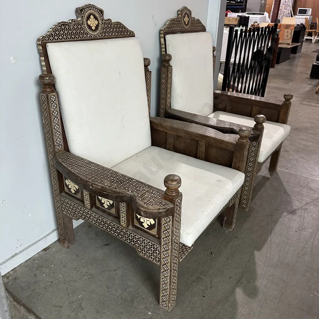 Pr Syrian antique chairs Image 1++
