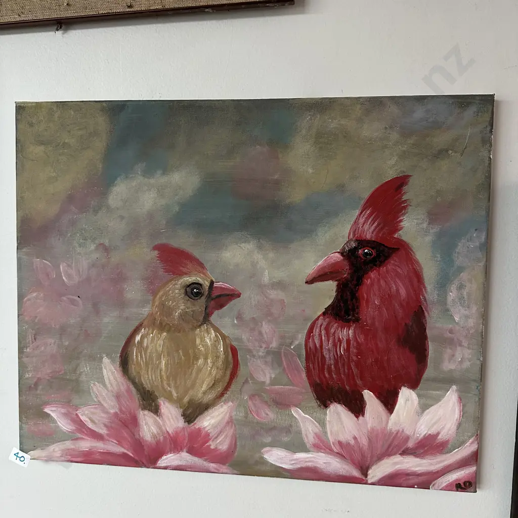 Parrot painting by Ruth Oliver Image 1++