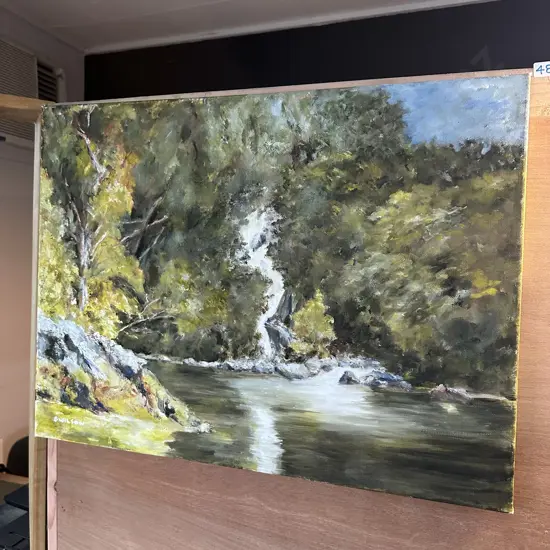 Sue Wilson painting