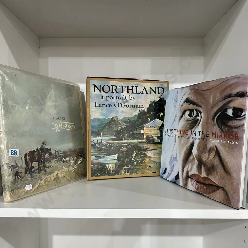 autographed Art of DR Neilson book, plus 2 other art books Image 1++