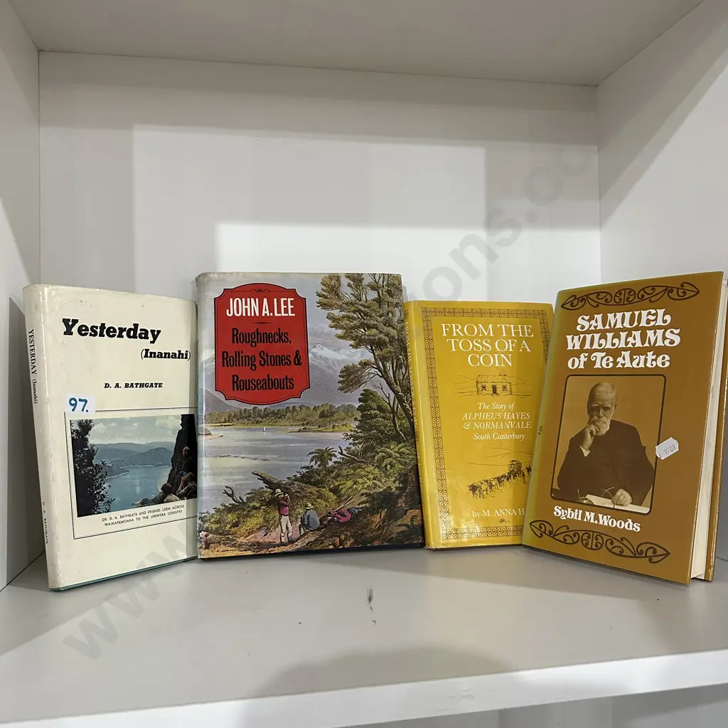 4 NZ books Image 1++