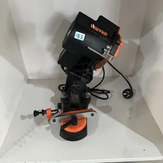 Electric chainsaw sharpener