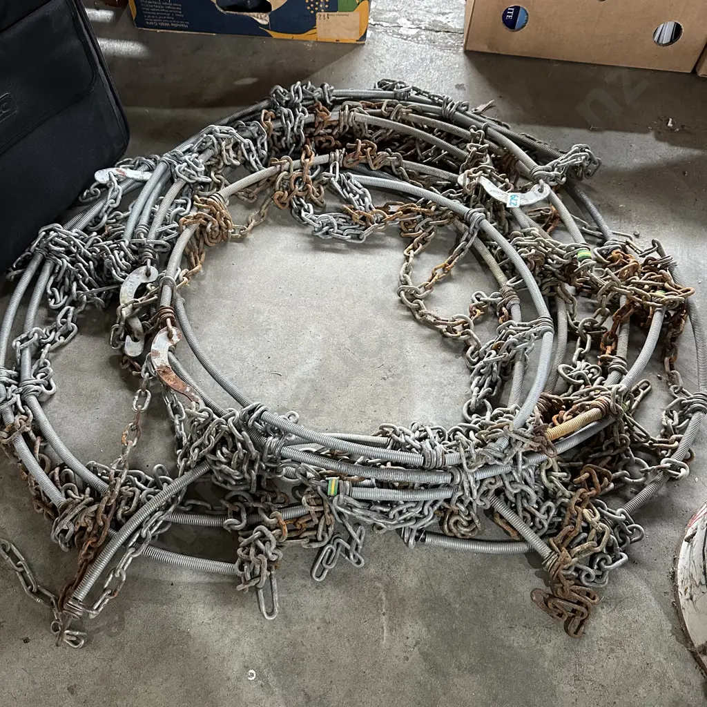 Set of chains for a light truck. Image 1++
