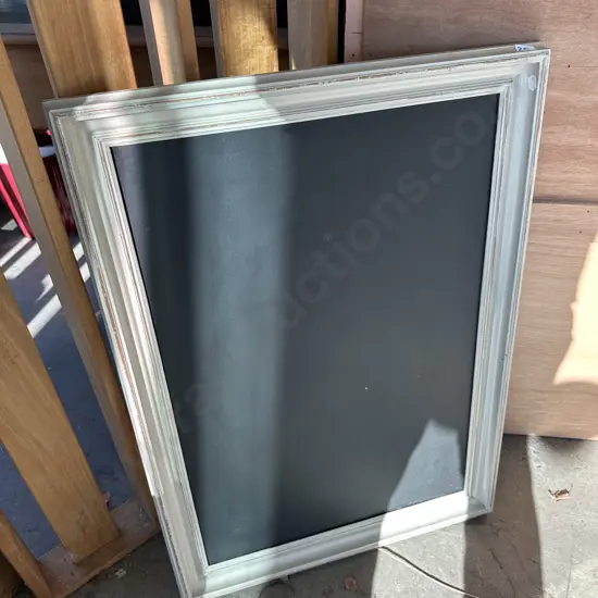 wooden framed black board 800 x 600