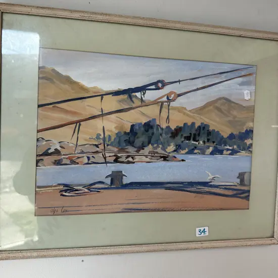 water colour by Olga Cox