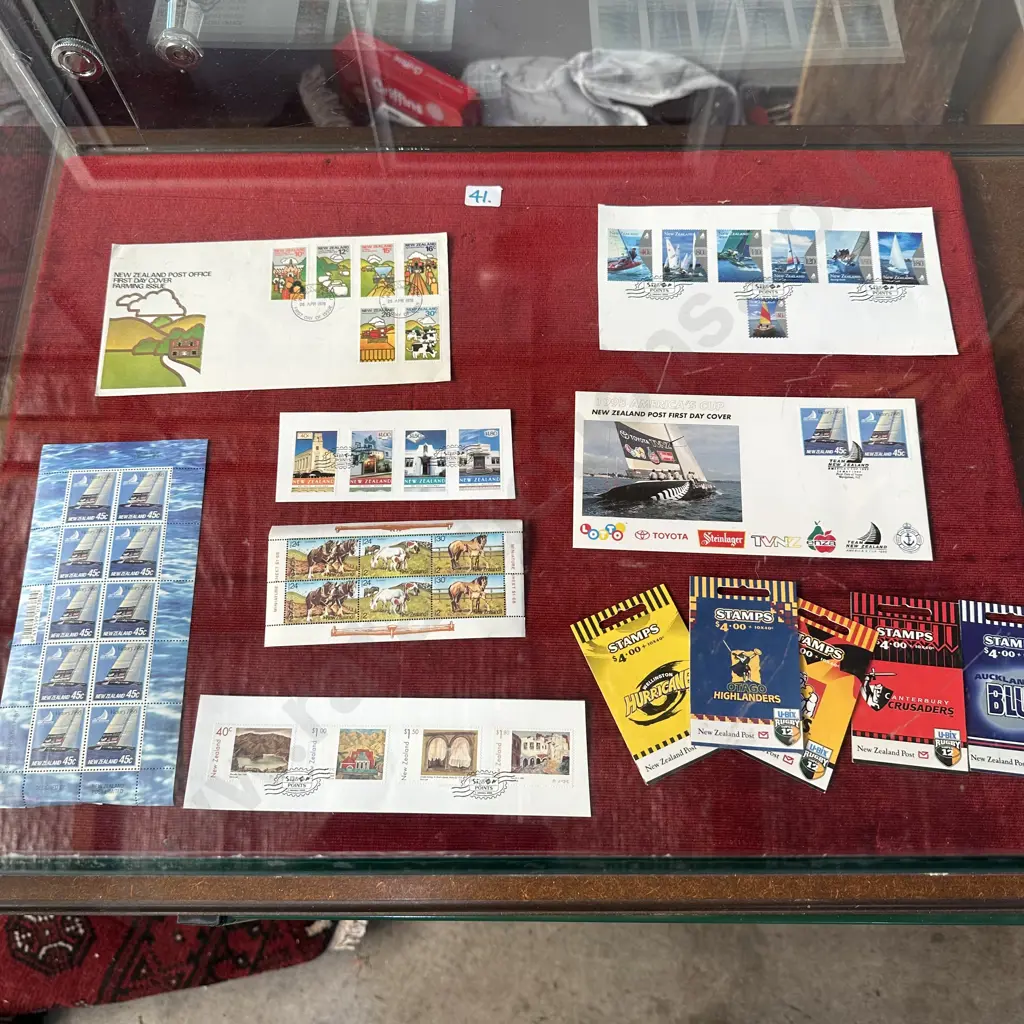 Stamps inc FDCs, miniture sheets, sets & Super12 stamp packs Image 1++