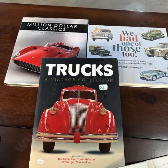 3 automobile books