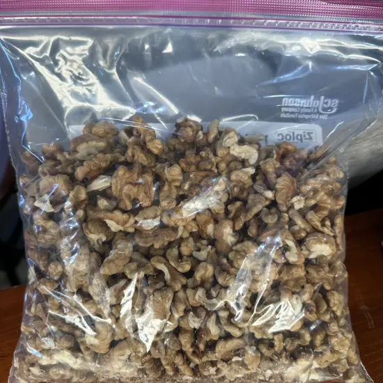 Hawkes Bay grown organic hand shelled Walnuts 1kg (fresh lot in)