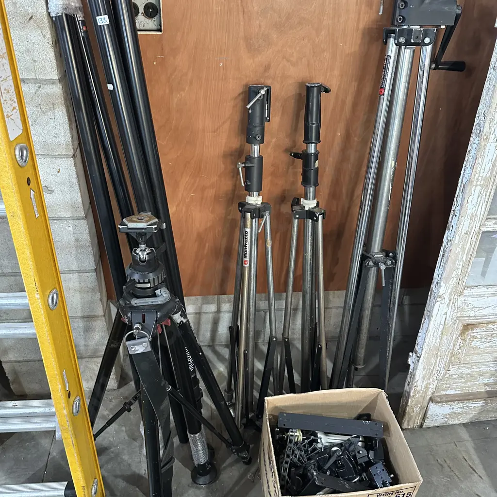 Large lot of Manfrotto studio  photography gear Image 1++