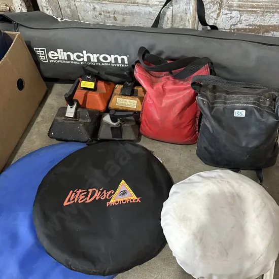 studio Weights, litediscs and flash system