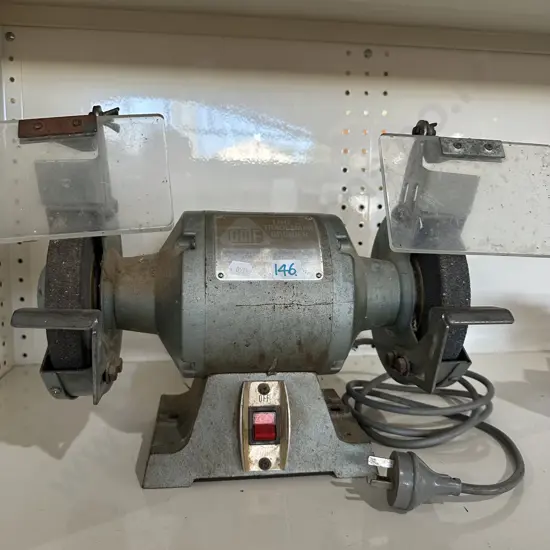 GMF tradesman bench grinder.