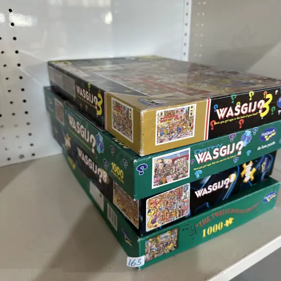 Four Wasgij puzzles