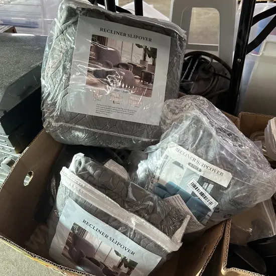 Assorted recliner chair slipovers etc.