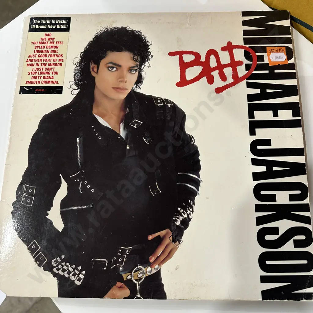 Michael Jackson BAD LP Image 1++