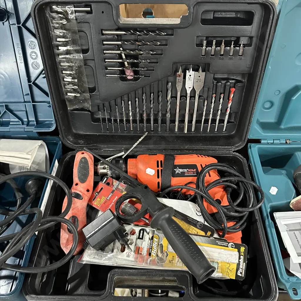 Startel drill and bits etc Image 1++