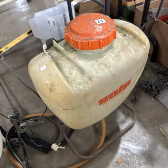 Solo backpack sprayer