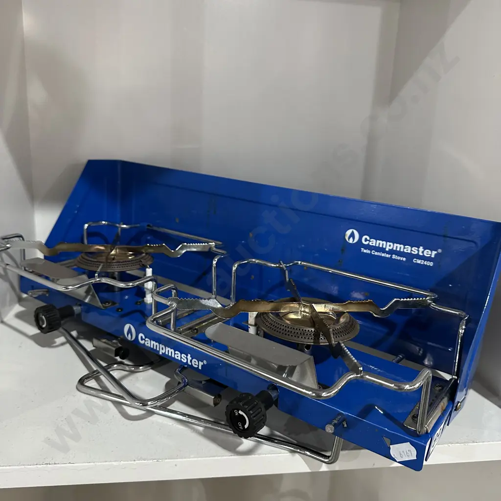 Campmaster twin burner stove Image 1++