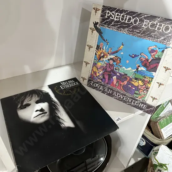 Melissa Etheridge & pseudo echo LPs
