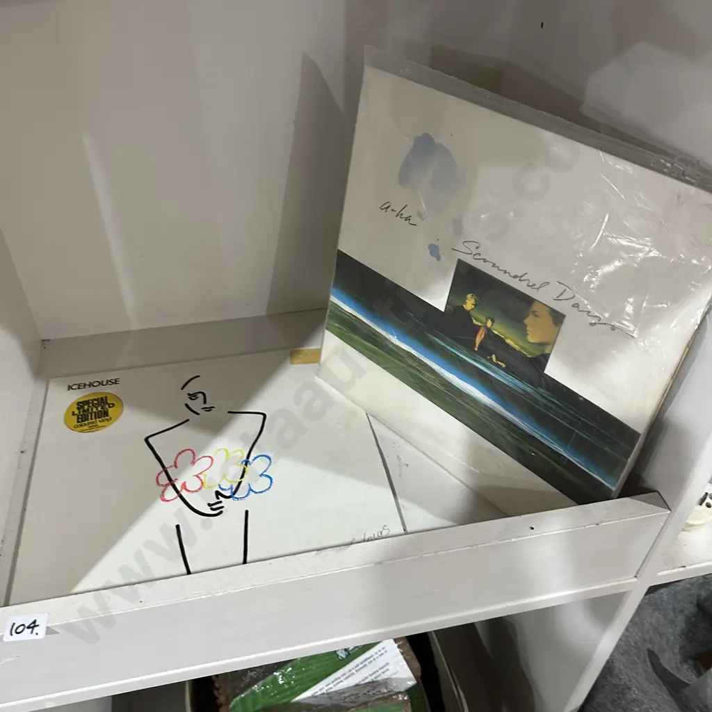 Ice House &  A-Ha LPs Image 1++