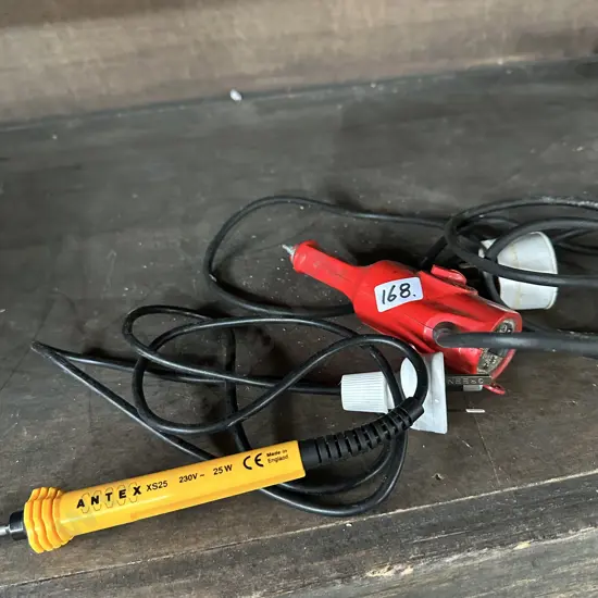 Dremel engraver & Antex solder iron