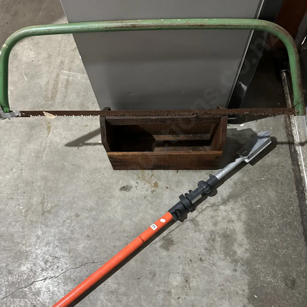 Husky extension, bow saw and tool box Image 1++