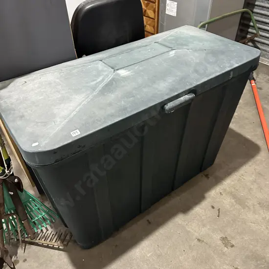 large plastic bin