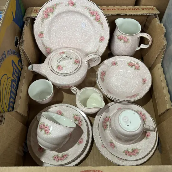 English made dinnerware.