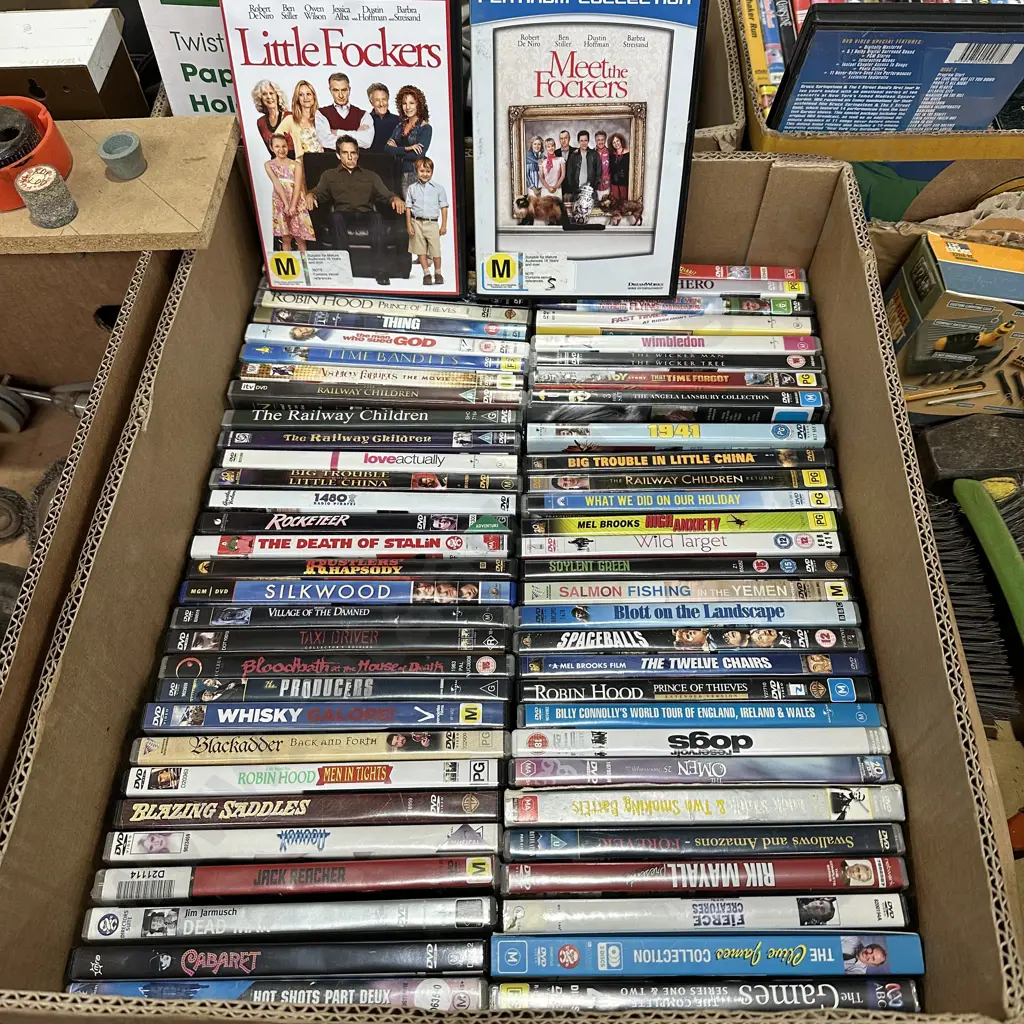 Box lot of good DVDs Image 1++