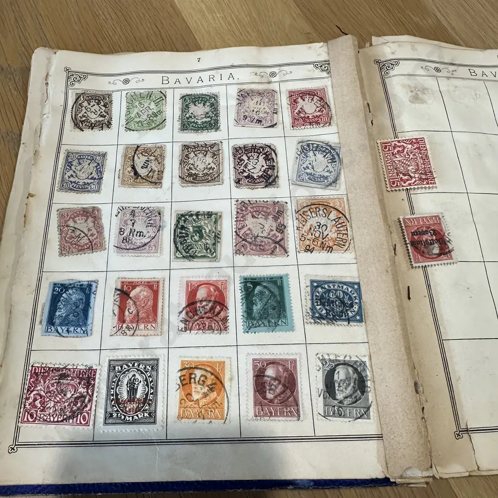Austria -Austrian Italy - Baden - Bavaria 1860-1920+ Rare Danish 1851 "FIRE RBS"  (pg 1-7) Image 1++
