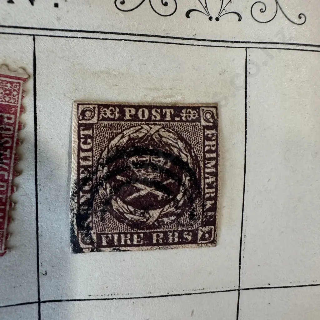 Austria -Austrian Italy - Baden - Bavaria 1860-1920+ Rare Danish 1851 "FIRE RBS"  (pg 1-7) Image 1++