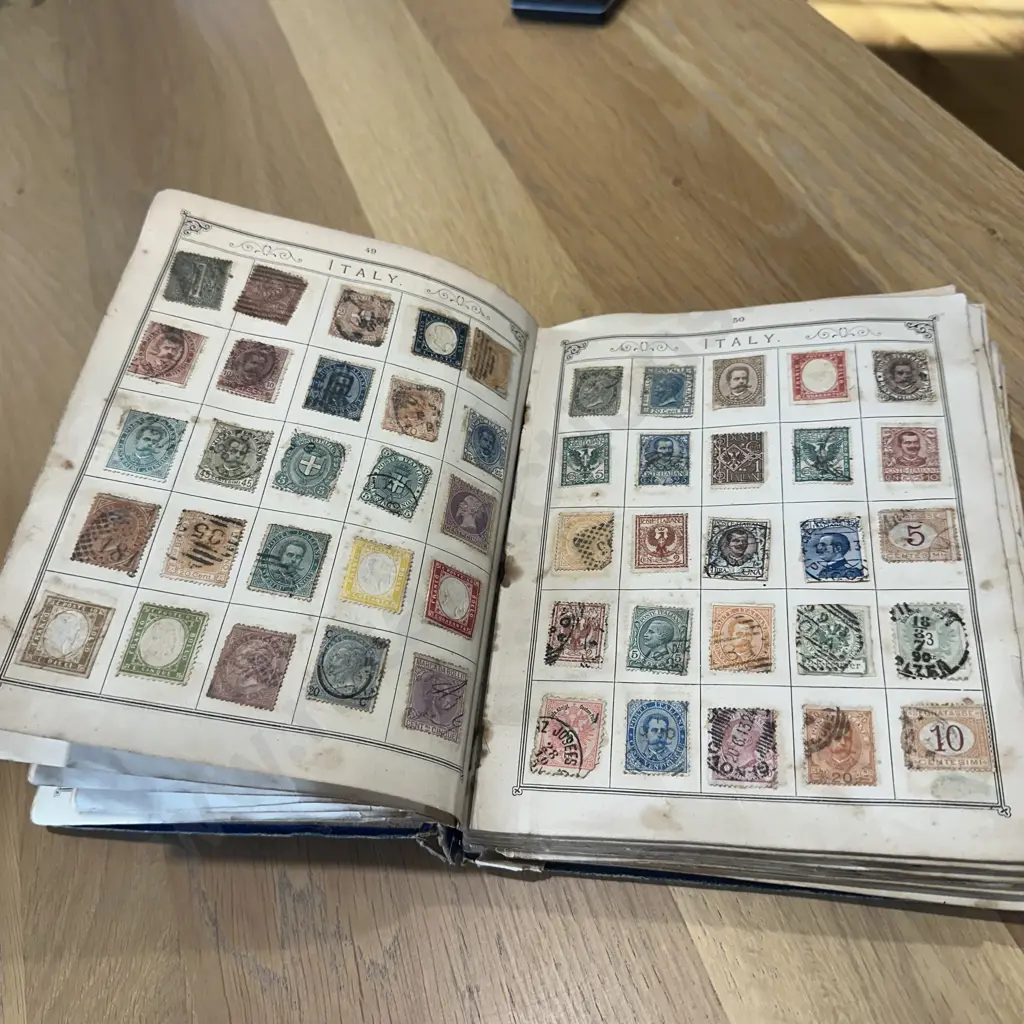 Rare Helgoland stamps-Holland-Hungary-Italy-Levant-Lubeck-Luxemburg-Malta (pg 42-59) Image 1++