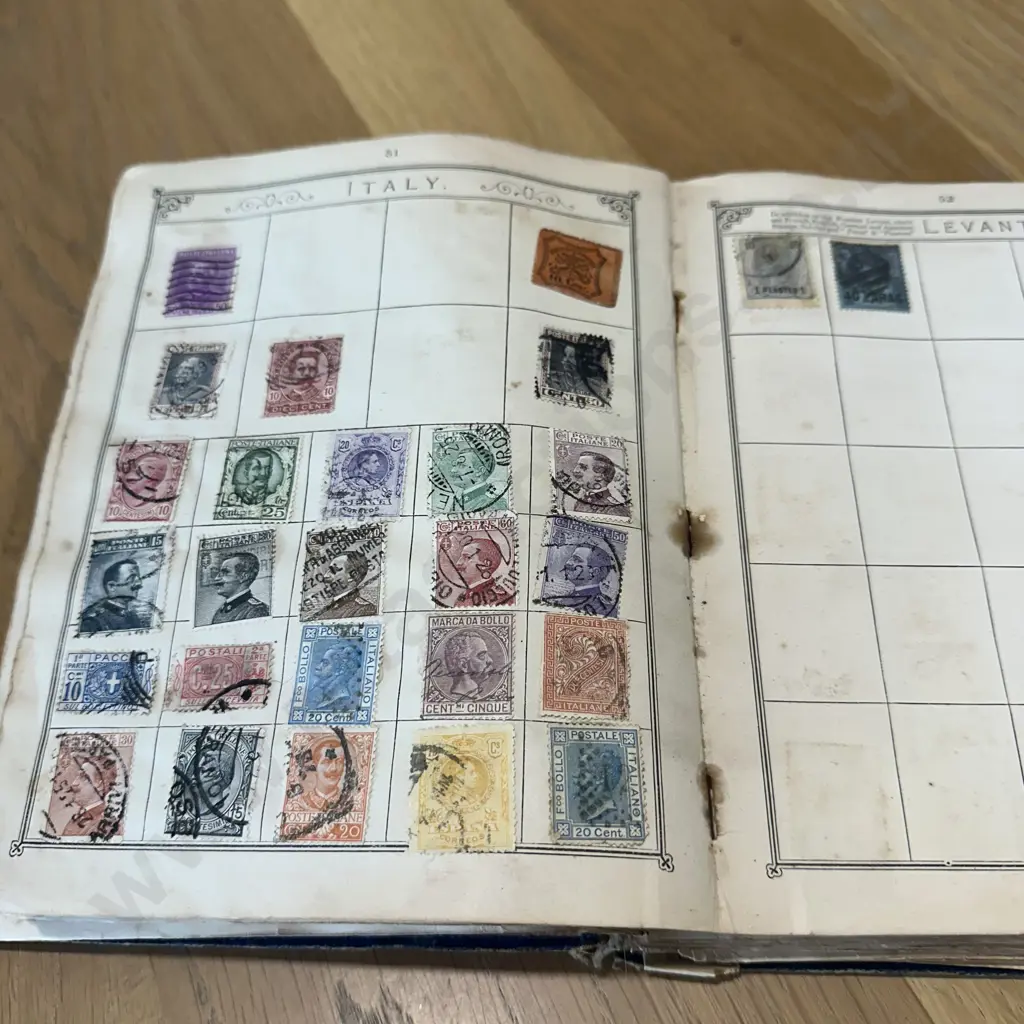 Rare Helgoland stamps-Holland-Hungary-Italy-Levant-Lubeck-Luxemburg-Malta (pg 42-59) Image 1++