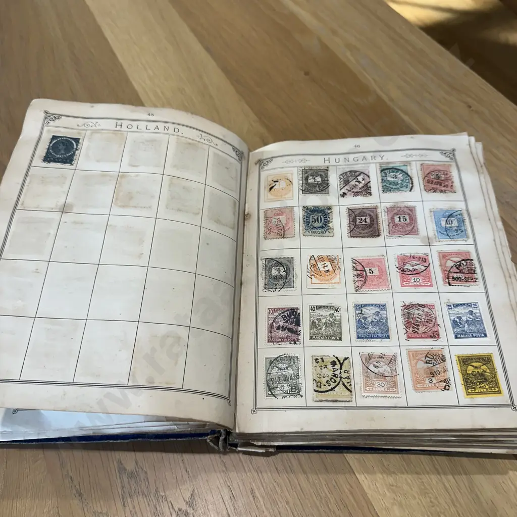 Rare Helgoland stamps-Holland-Hungary-Italy-Levant-Lubeck-Luxemburg-Malta (pg 42-59) Image 1++