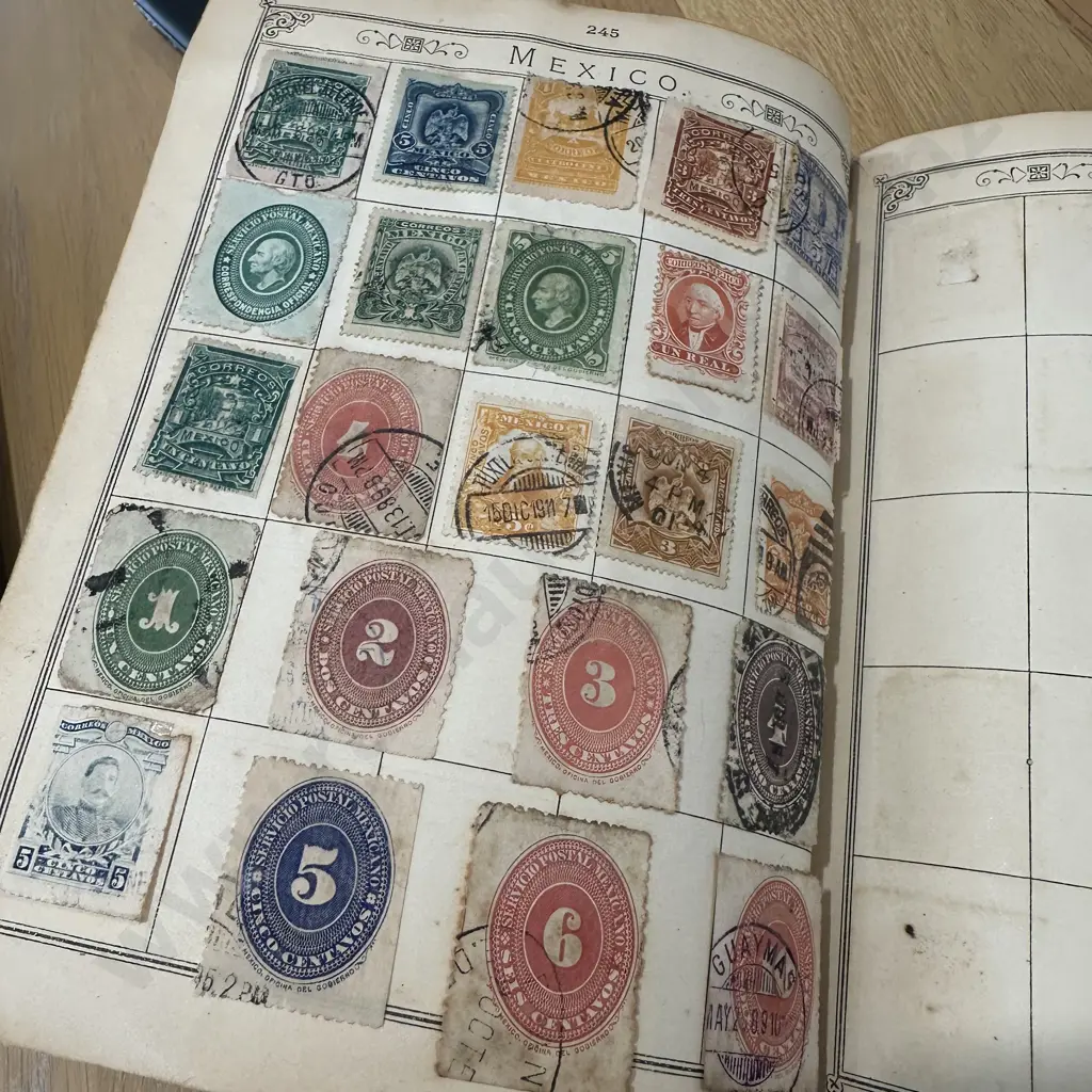 French Colonies-Guatemala-Jamaca- Mexico-Nicaragua-Peru-Venezuela etc (pg 234-277) Image 1++
