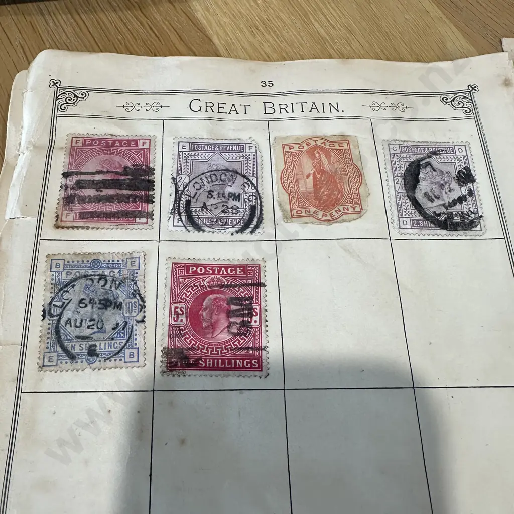 GREAT BRITAIN -Gibralta-Greece (pg 30-39) Image 1++