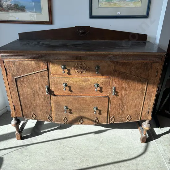 1940s Oak sideboard