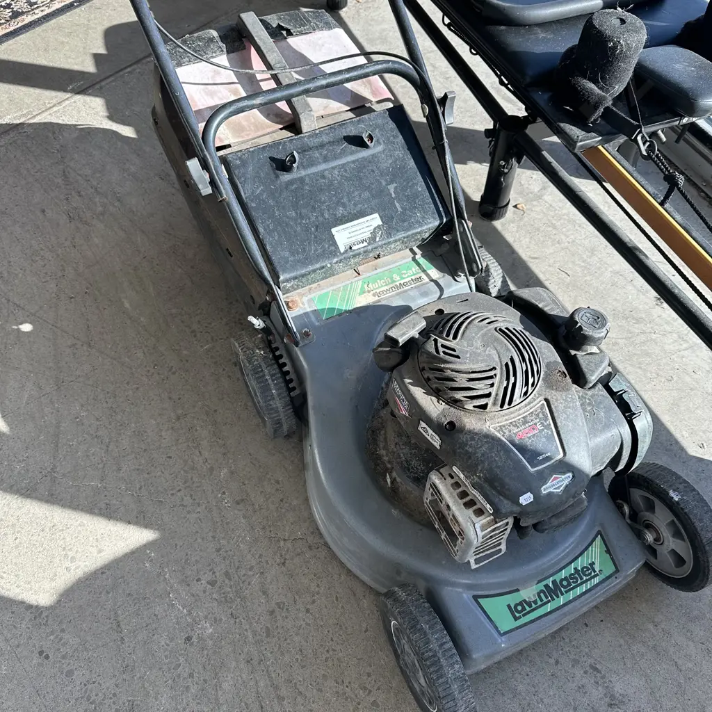 Lawnmaster mower, (some damage but sold as working) Image 1++