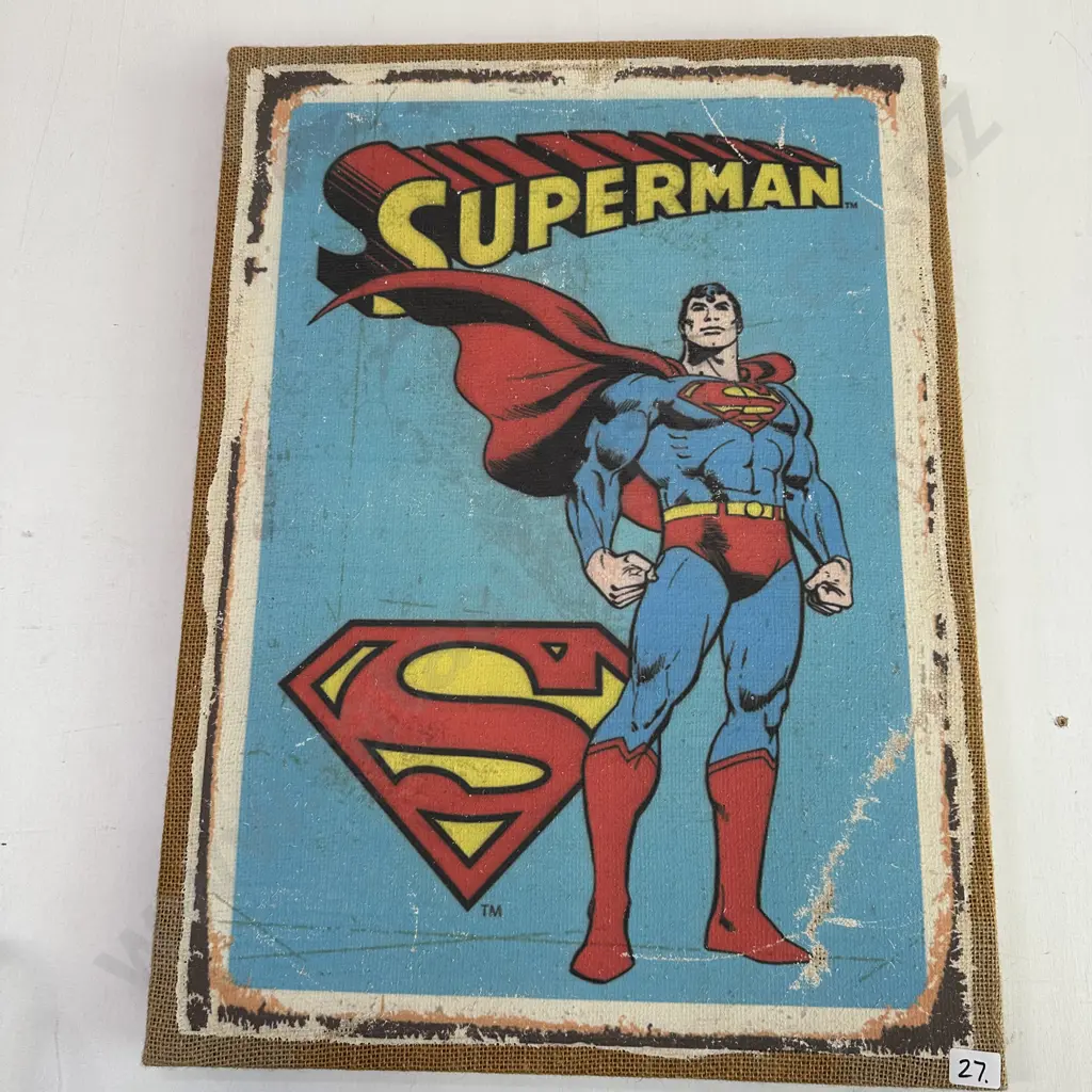 Superman wall hanging Image 1++