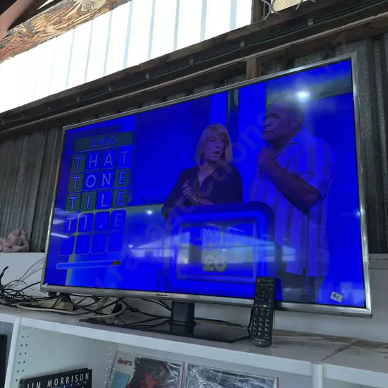 Panasonic 50inch TV and remote