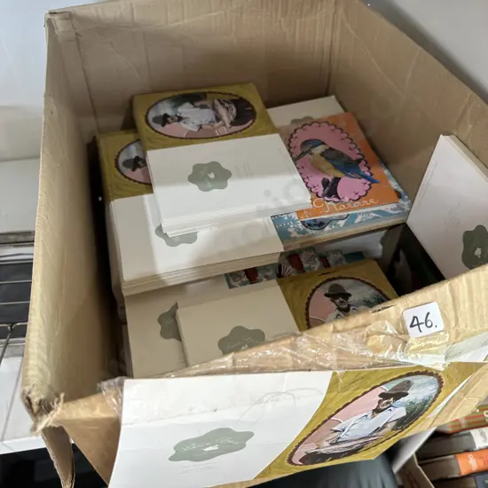 box of Leanne Culy cards