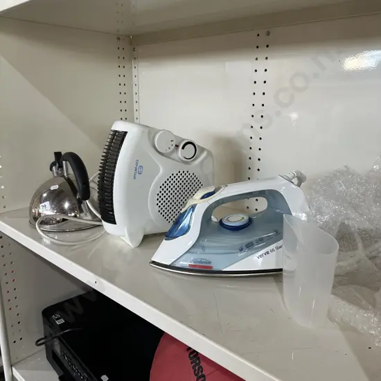 Iron, heater, kettle